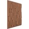 Ekena Millwork 19 5/8in. W x 19 5/8in. H Staggered Brick EnduraWall Decorative 3D Wall Panel Covers 2.67 Sq. Ft. WP20X20SBCAC - alternate 5